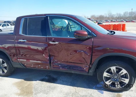 2019 Honda Ridgeline Rtl-E z USA, uszkodzony, nr VIN 5FPYK3F77KB026349